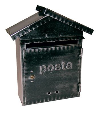 Cassetta postale cm 22x35 con chiave