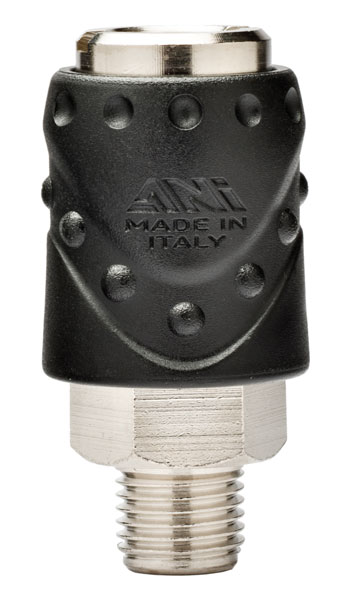 Rubinetto rapido universale filettato maschio mod.17/B filettato 3/8M