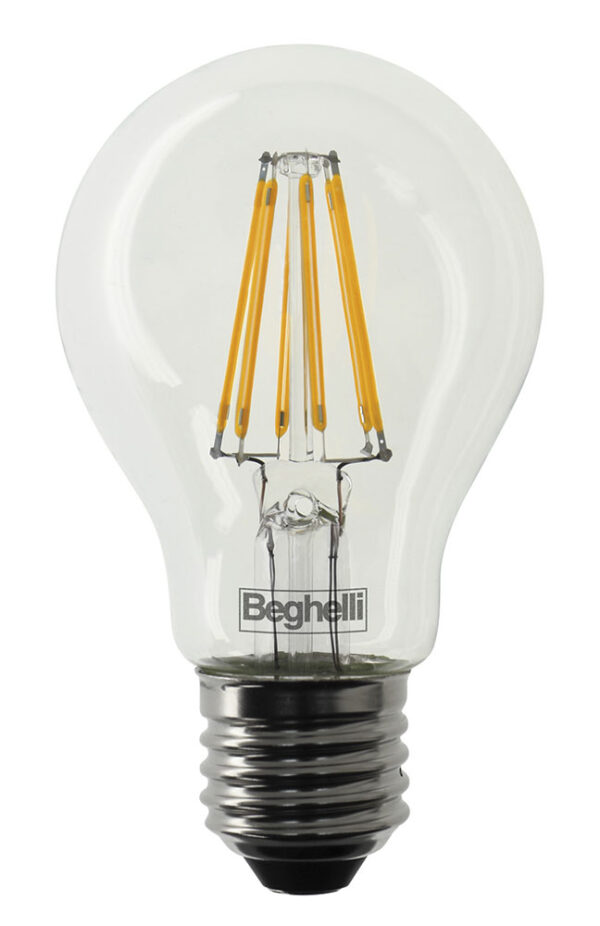 Lampade filamento led goccia, attacco E27
