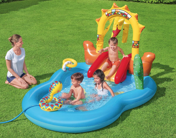 Play center selvaggio west cm. 264 x 188 x 140