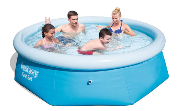 Piscina rotonda autoportante cm.244x61h capacit&agrave;: 1.880 lt.