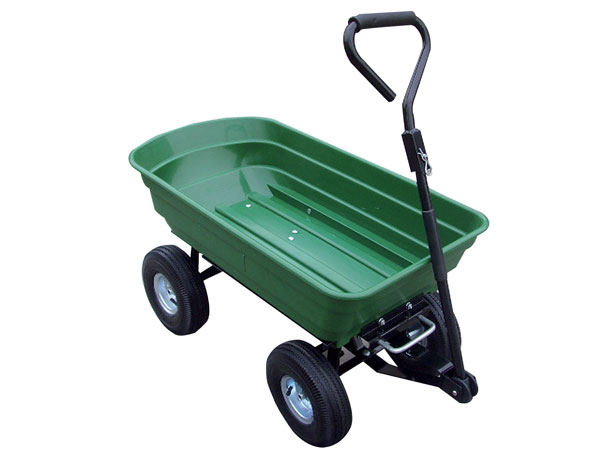 Carrello Ribaltabile Vasca in PVC Portata 250KG CM.110x100x53