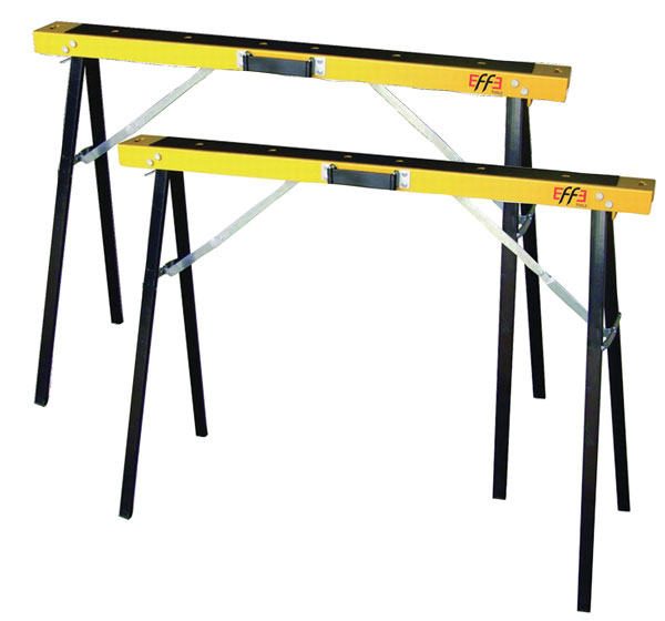 Cavalletti Pieghevoli Set 2PZ richiudibili portata kg.150