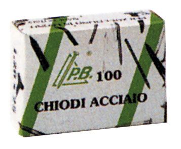 Chiodi in acciaio (pz.100)