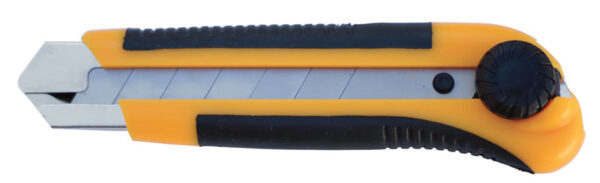 Cutter in plastica/gomma guida in metallo lame tranciabili da mm.25