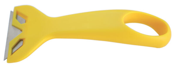 Shires Raschietto Per Sudore In Plastica Per Cavalli, Colore Viola, Con Bordo In Gomma