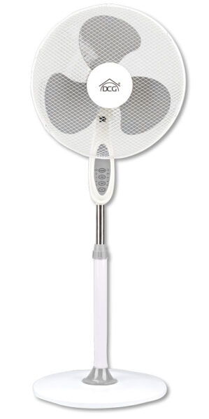 Ventilatore colonna con timer e telecomando 40cm 3 velocit&agrave; 45W