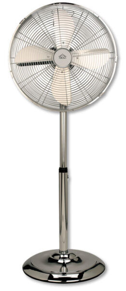 Ventilatore colonna cromato 40cm
