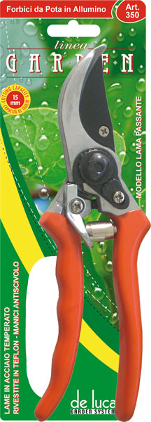 Forbici pota corpo allumuminio leggero cm.21