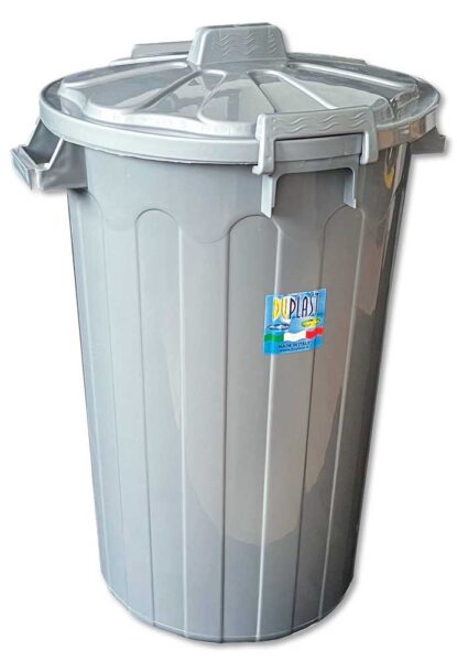 Bidone Vulcano maxy 80 lt. con coperchio