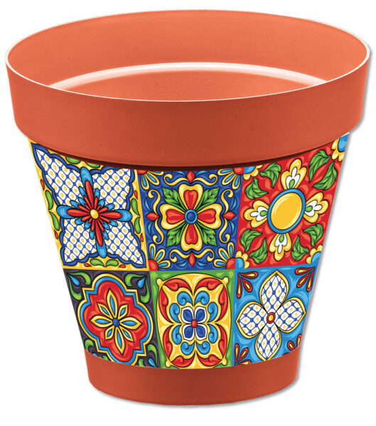 Vaso Sicilia Corf&ugrave; terracotta