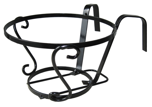 Fioriera balconiera rosa d.22