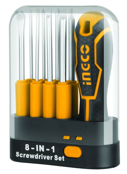 Set 9 Cacciaviti Intercambiabili