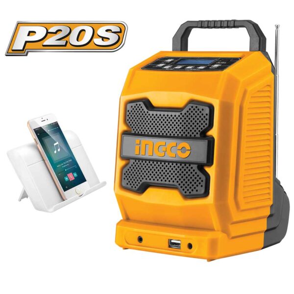 Radio Bluetooth a Batteria 20V Nuda