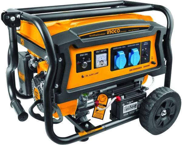 Generatore di corrente da 3,5kw c/doppio avvio a strappo ed elettrico