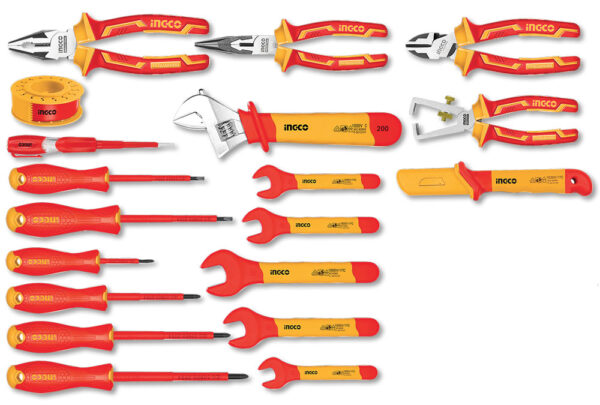 Set 19 utensili isolati in valigetta