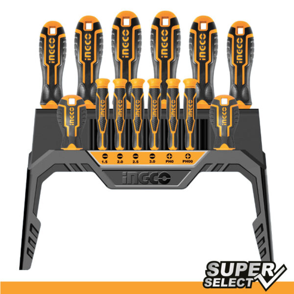 Set 14 Cacciaviti Croce Taglio Torx