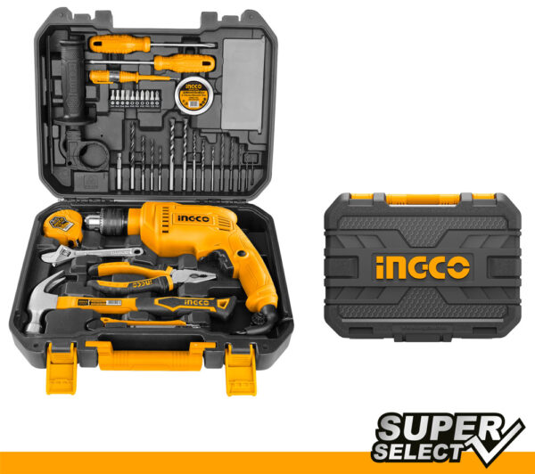 Valigetta 115pz con Trapano 680W+Utensili