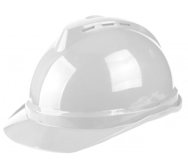 Elmetto di Sicurezza in PE Bianco