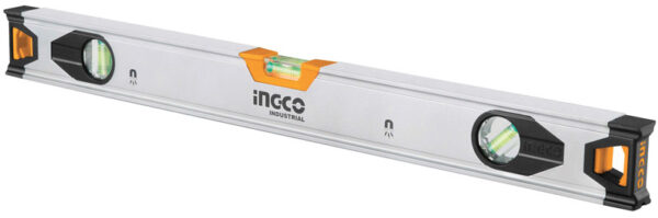 Livella magnetica 3 bolle in alluminio Ingco