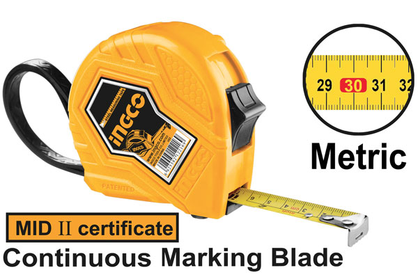 Flessometro 19mm x 5mt ingco