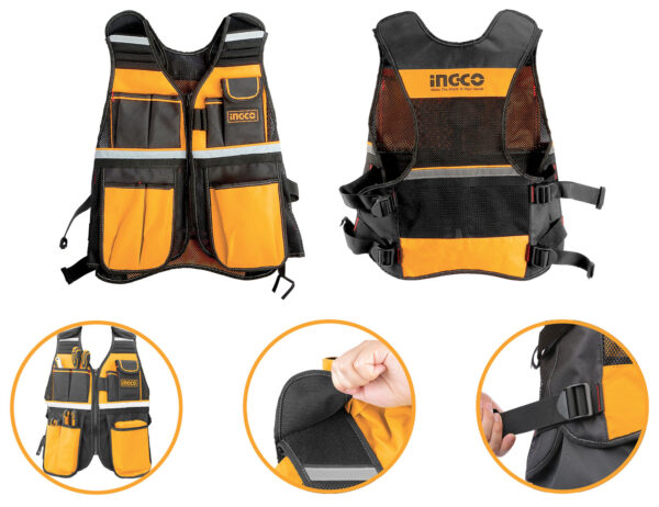 Gilet Portattrezzi cm.42x60x3 Ingco