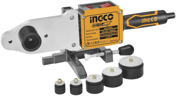 Saldatore per tubi 1500W c/accessori