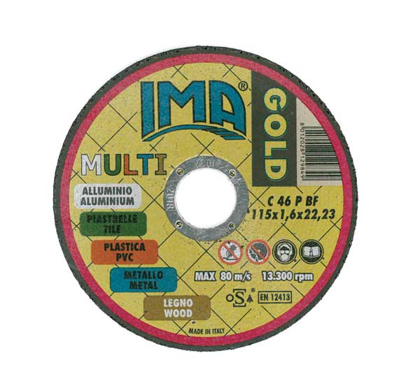 Disco taglio Ima Multigold