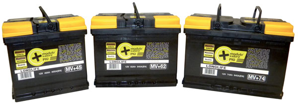 Batterie per auto sigillate senza manutenzione LONG LIFE