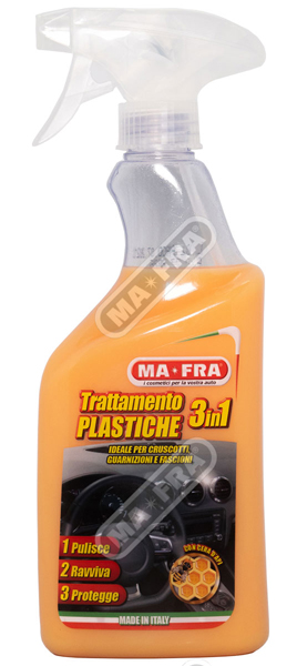 Trattamento plastiche 3 in 1 500 ml