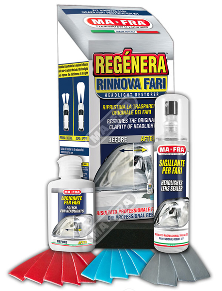 Regenera kit rinnova fanali