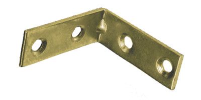 Lastrina piegata con rinforzo 4 fori in acciaio tropicalizzato