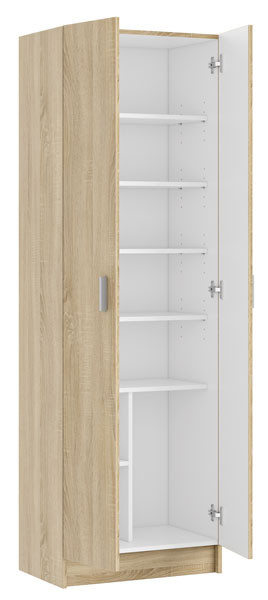 Mobile tuttopiani cm.58,5x37x180h rovere canadian