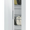 Scarpiera con specchio cm.180hx50x20 bianco - immagine 2