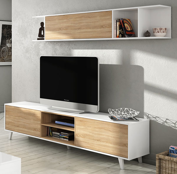 Mobile Soggiorno Zaiken 180x41x51h