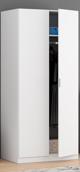 Armadio 2ante 81x52x180h bianco