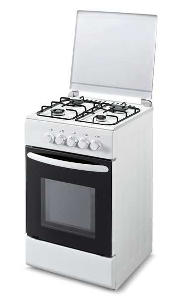Cucina a Gas 4 Fuochi + Forno l50xp60xh85