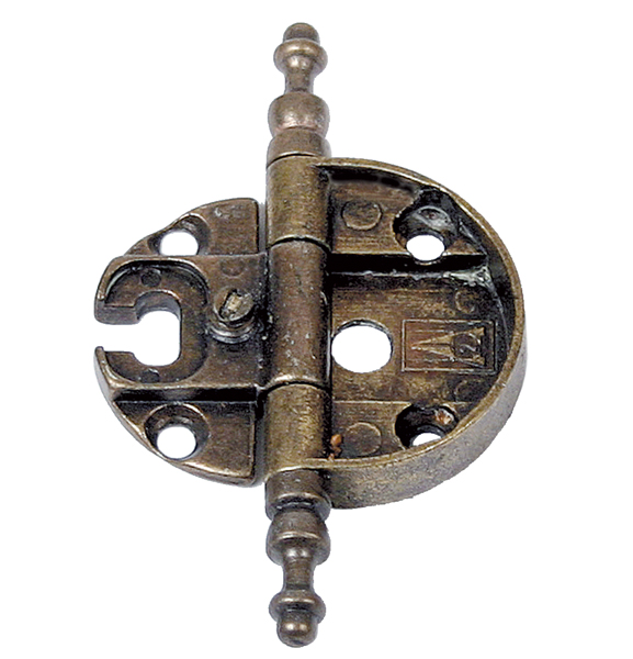 Cerniera per porte in luce scodellino Ø35