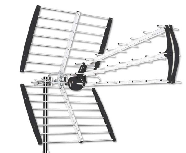 Antenna esterna uhf a banda larga dvb-t tecnologia a 42 elementi