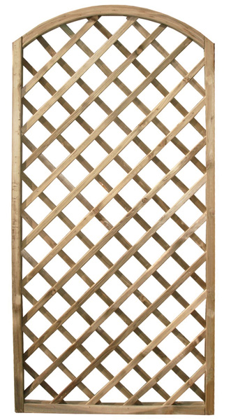 Pannello legno impregnato pino 90x180 ad arco