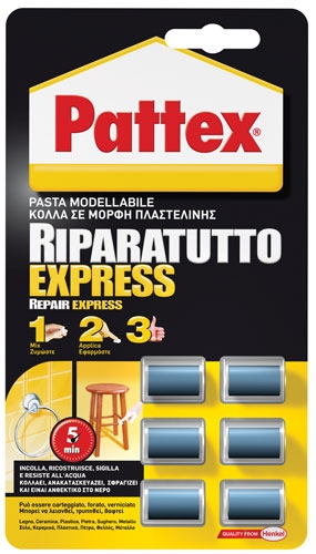 Pattex riparatutto express blister pz6x5gr.2668472