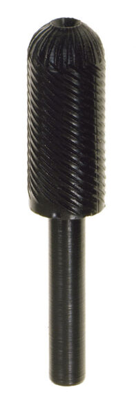 Lima rotativa cilindrica bombata