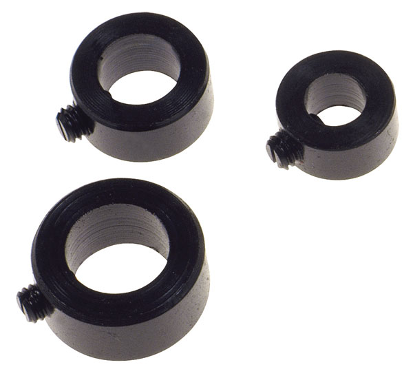 Boccole arresto 6-8-10mm set 3 pezzi