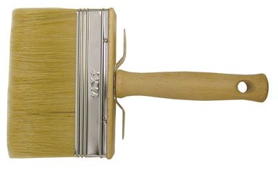 Plafone pura setola con manico in legno