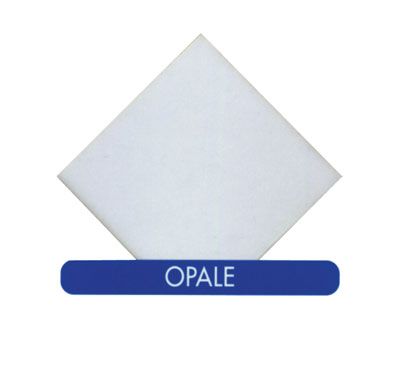 Philip Jones - Orecchini A Cerchio Huggie Con Opale Sintetico Bianco - Argento Placcato - 20 Mm