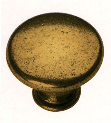 Pomolo in zama finitura bronzo antico