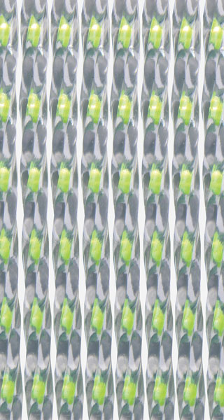 Tenda quadrifoglio 100x220 giallo fluo