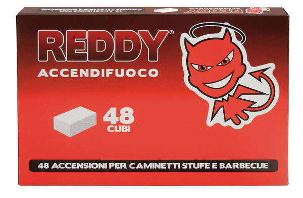 Reddy accendifuoco bianco 48pz da grammi 200