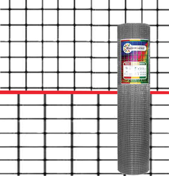 Rete metallica zincata dopo rotolo 25mt