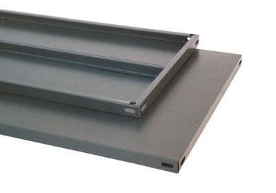 Ripiano unificato per scaffalature metalliche